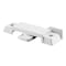 Prime-Line Sash Lock, Diecast, White, Used On Vertical and Horizontal Sliding (1 Pair) MP2592 - alternate 1